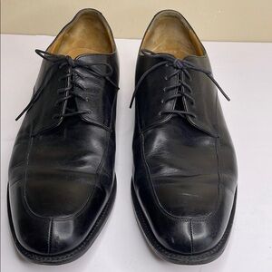 FLORSHEIM IMPERIAL Black Lace Ups Leather Goodyear Welted Career Dress Shoes 15